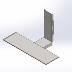 WWS001A Wall Mount Keyboard Workstation