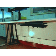 Ergonomic Designed Computer Keyboard Drawer with Iron Platform